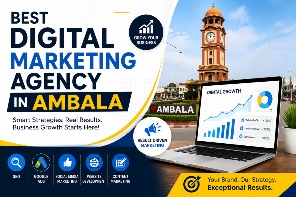 Best Digital Marketing Agency in Ambala