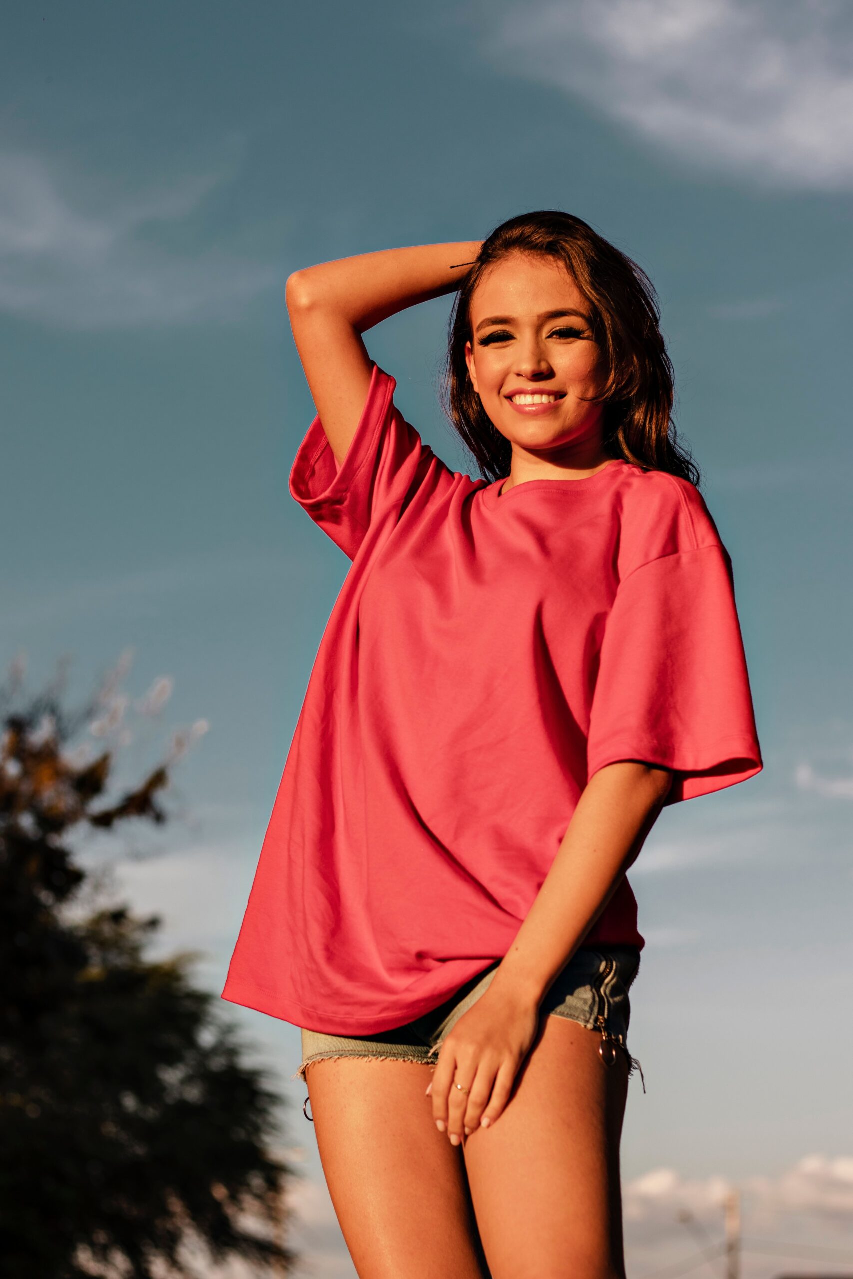 Women’s Oversized Pink T-Shirt | Relaxed Fit - Image 4